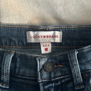 Lucky Brand Women's medium Blue Denim straight leg Jeans